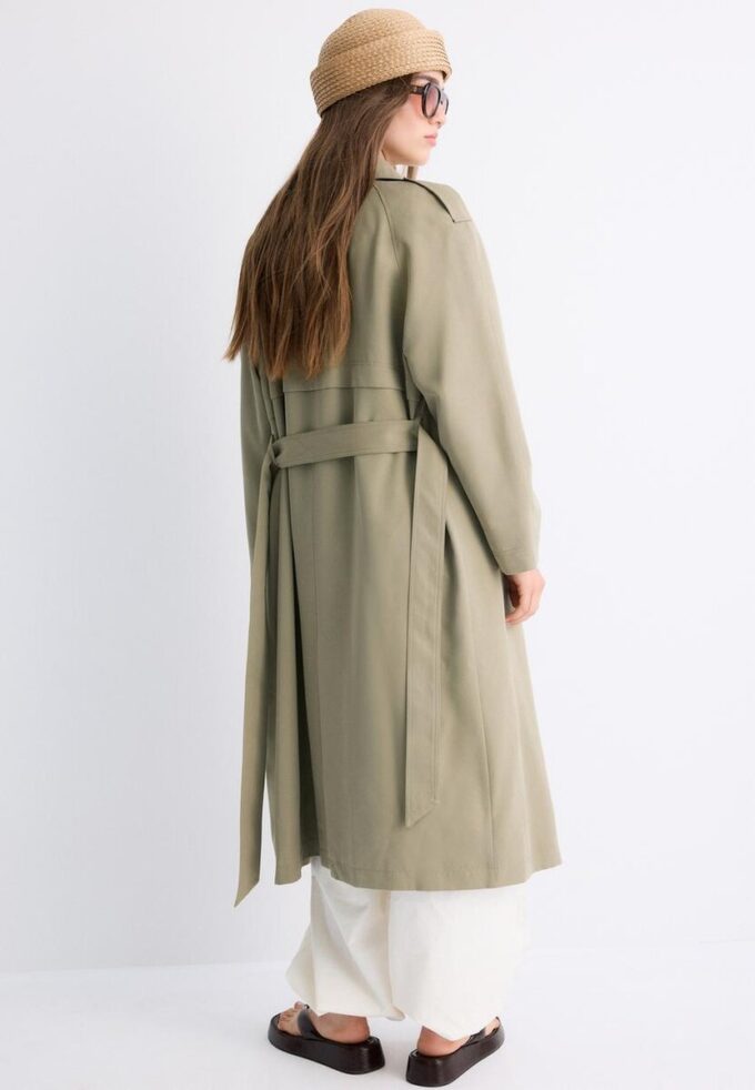 Long Flowing Trench Coat Long Flowing Trench Coat