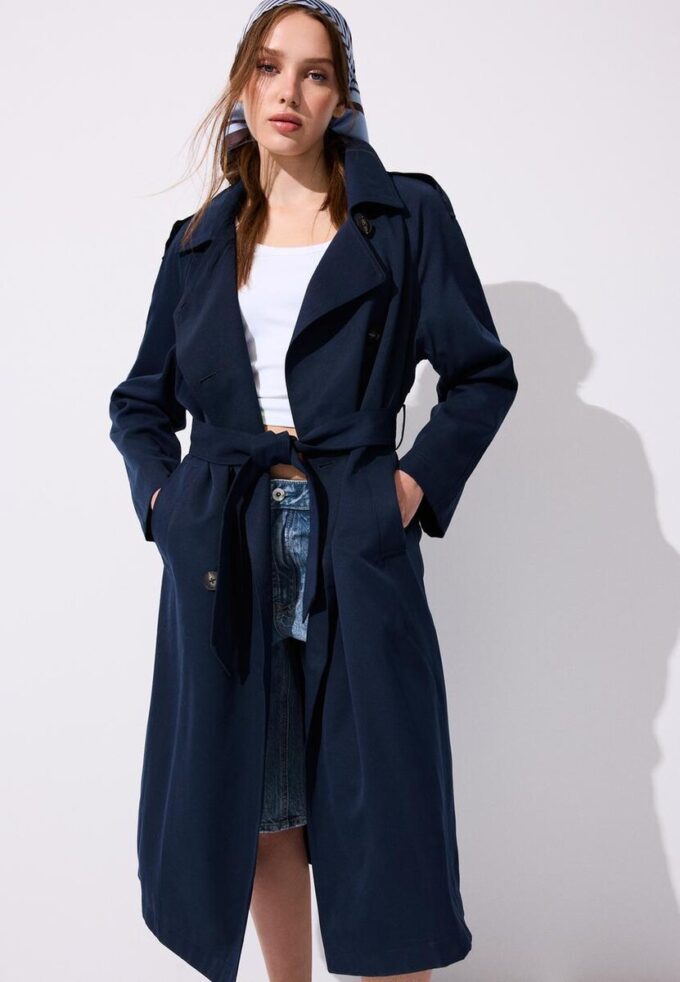 Long Flowing Trench Coat Long Flowing Trench Coat