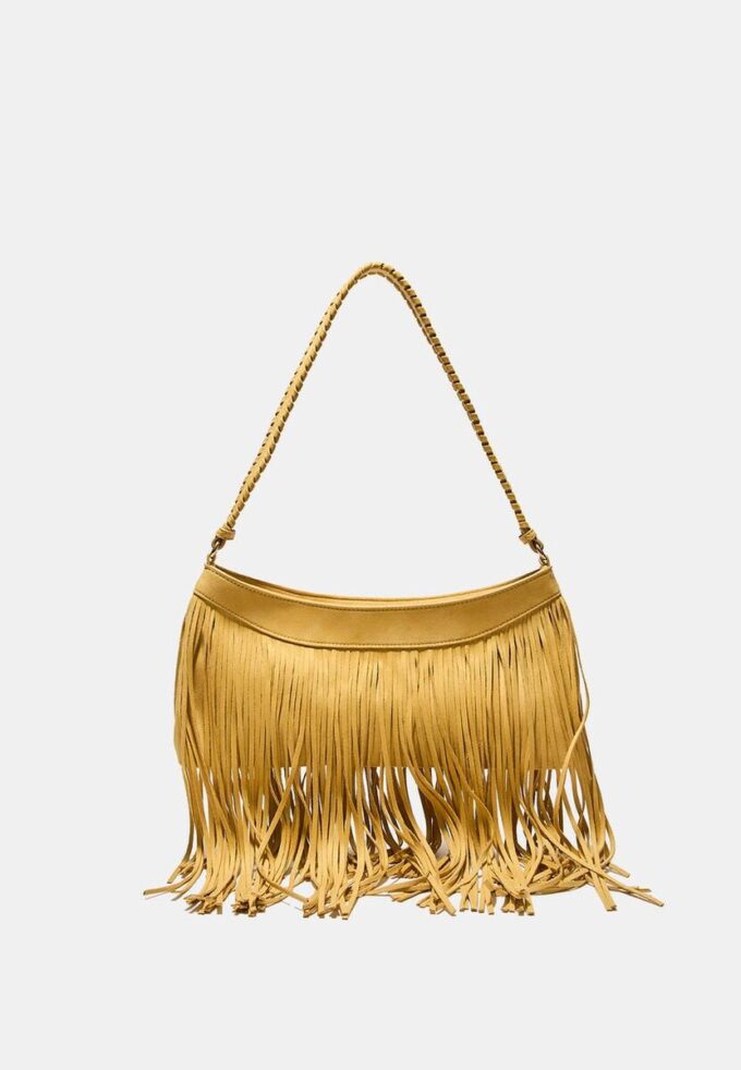 Long Fringed Shoulder Bag