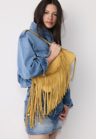 Long Fringed Shoulder Bag