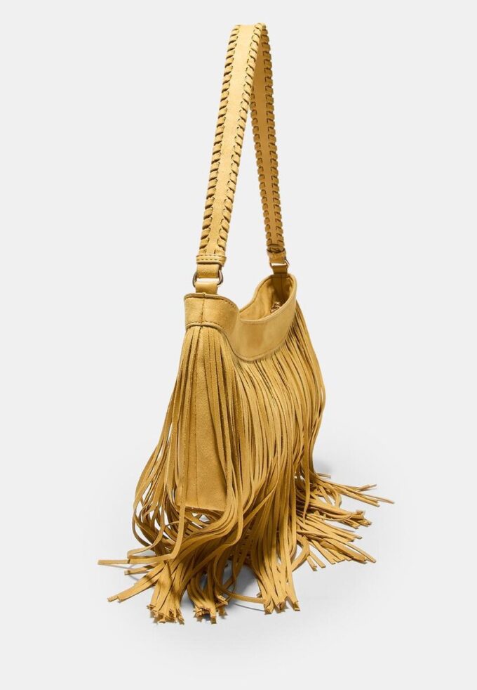 Long Fringed Shoulder Bag