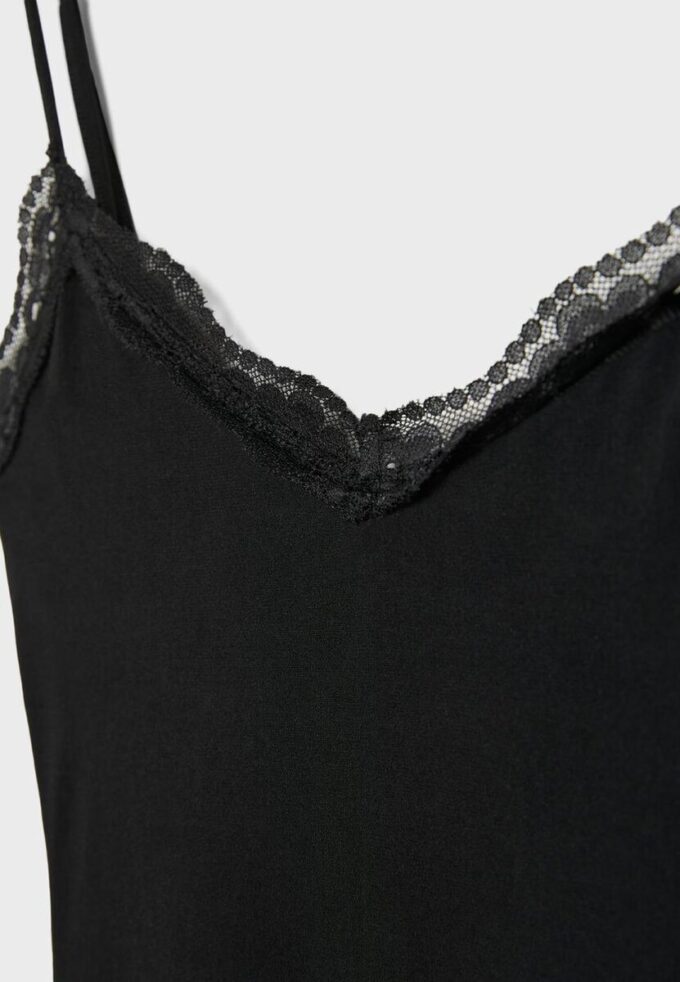 Long Lace Knit Dress