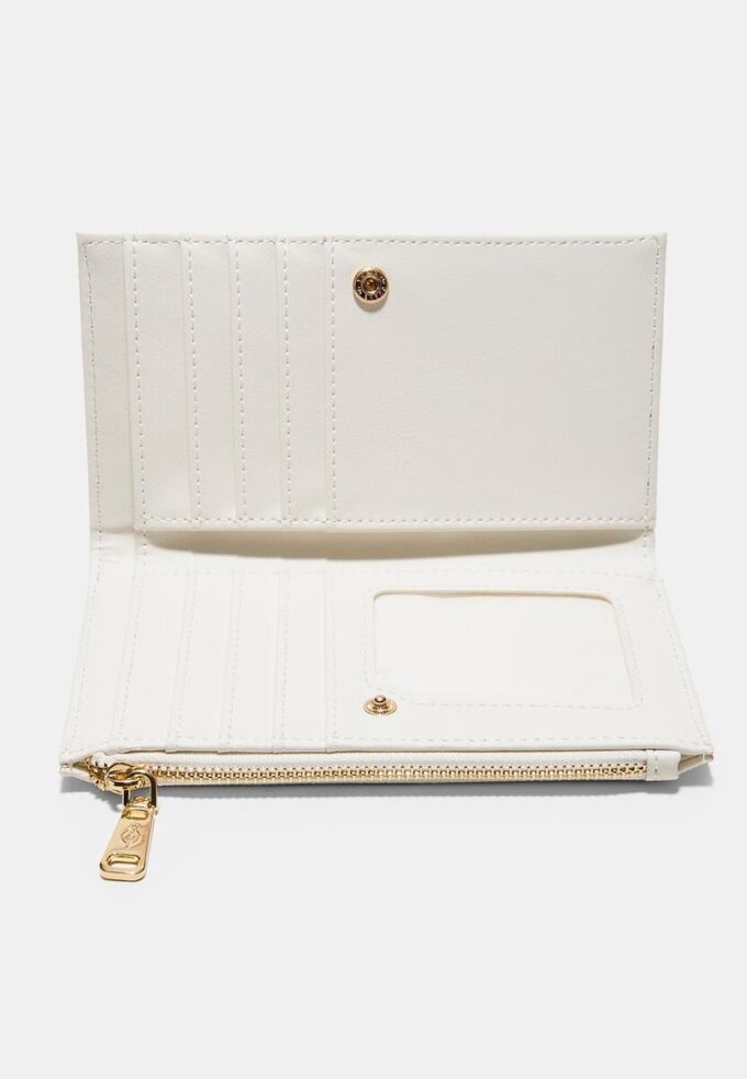 Long Saffiano Card Holder Purse