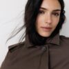 Long Single-Breasted Trench Coat Long Single-Breasted Trench Coat