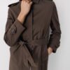 Long Single-Breasted Trench Coat Long Single-Breasted Trench Coat