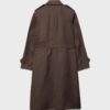 Long Single-Breasted Trench Coat Long Single-Breasted Trench Coat