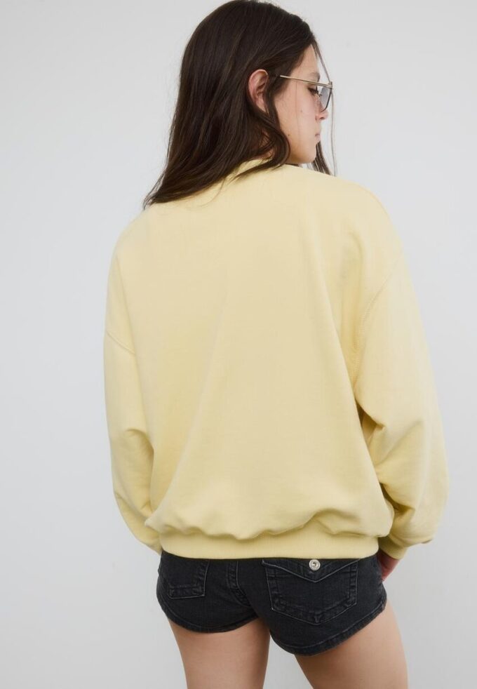 Long Sleeve Round Neck Text Sweatshirt Long Sleeve Round Neck Text Sweatshirt