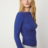 Long Sleeve T-Shirt with Gathering