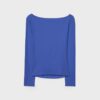 Long Sleeve T-Shirt with Gathering