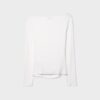 Long Sleeve T-Shirt with Gathering