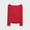 Long Sleeve T-Shirt with Gathering