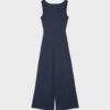 Long Sleeveless Straight Jumpsuit Long Sleeveless Straight Jumpsuit