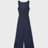 Long Sleeveless Straight Jumpsuit Long Sleeveless Straight Jumpsuit