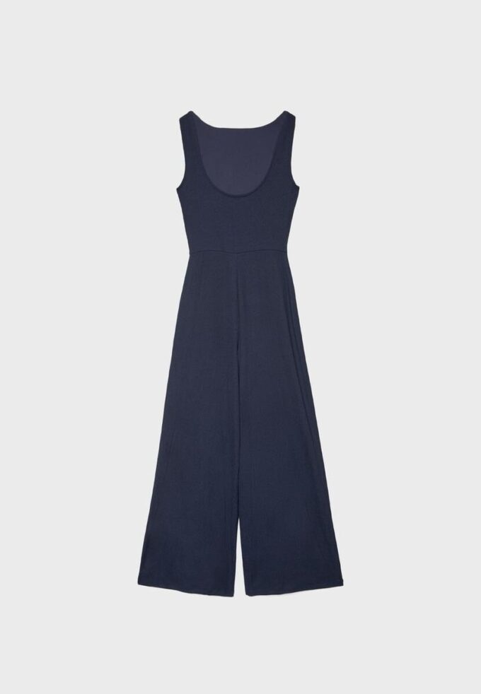 Long Sleeveless Straight Jumpsuit Long Sleeveless Straight Jumpsuit