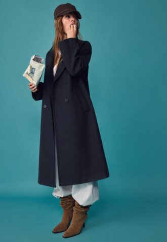 Long Soft-Touch Oversize Coat Long Soft-Touch Oversize Coat
