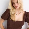 Loose-Fitting Maxi Dress with Criss-Cross Back Loose-Fitting Maxi Dress with Criss-Cross Back