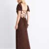 Loose-Fitting Maxi Dress with Criss-Cross Back Loose-Fitting Maxi Dress with Criss-Cross Back