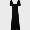Loose-Fitting Maxi Dress with Criss-Cross Back Loose-Fitting Maxi Dress with Criss-Cross Back