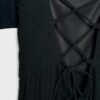 Loose-Fitting Maxi Dress with Criss-Cross Back Loose-Fitting Maxi Dress with Criss-Cross Back