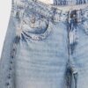 Low-Rise Barrel-Leg Jeans