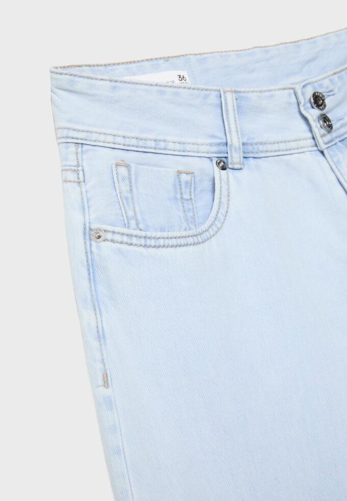 Low-Rise Double-Button Jeans Low-Rise Double-Button Jeans