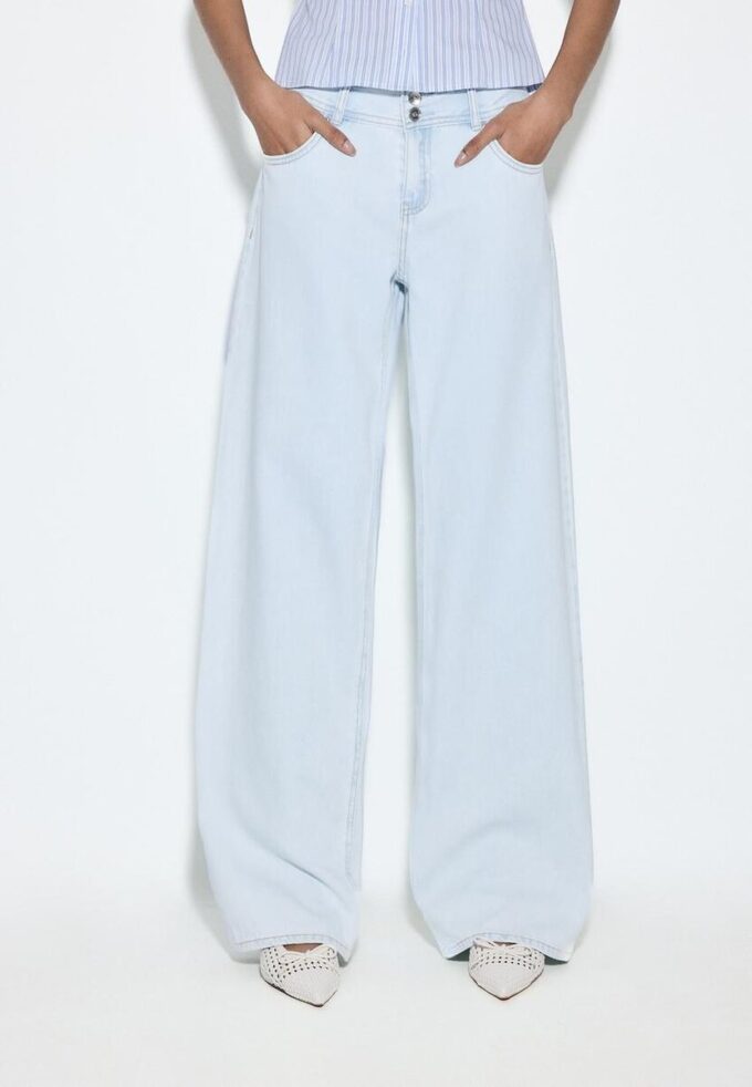 Low-Rise Double-Button Jeans Low-Rise Double-Button Jeans