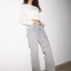 Low-Rise Straight Leg Jeans