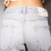 Low-Rise Straight Leg Jeans