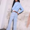 Low-Rise Straight Leg Jeans
