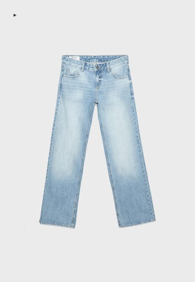 Low-Rise Straight-Leg Jeans