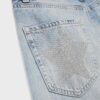 Low-Rise Wide-Leg Jeans with Star Detail