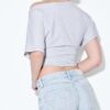 Low-Rise Wide-Leg Jeans with Star Detail