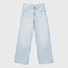 Low-Rise Wide-Leg Jeans with Star Detail