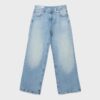 Low-Rise Wide-Leg Jeans with Star Detail
