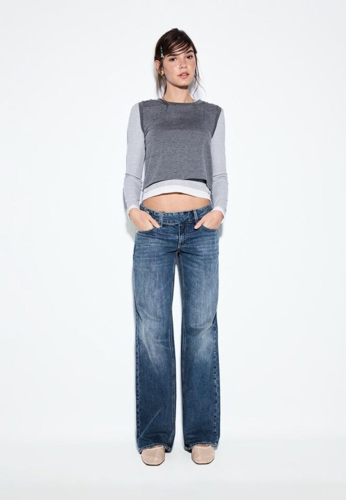 Low-Waist Straight-Leg Hammer-Loop Jeans Low-Waist Straight-Leg Hammer-Loop Jeans