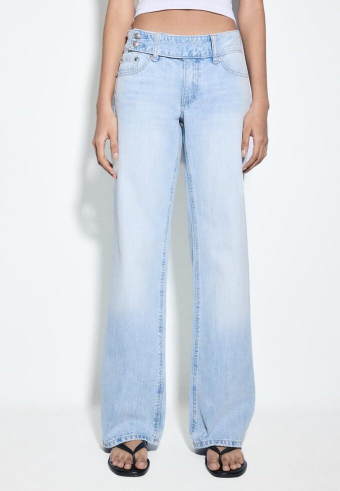 Low-Waist Straight-Leg Hammer-Loop Jeans Low-Waist Straight-Leg Hammer-Loop Jeans