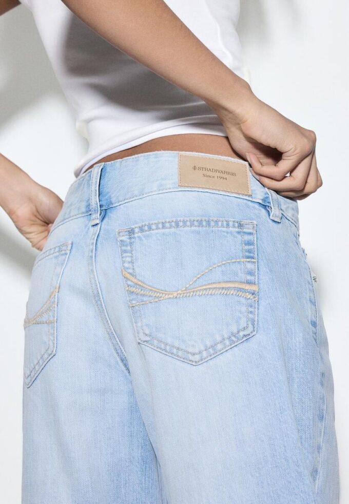 Low-Waist Straight-Leg Hammer-Loop Jeans Low-Waist Straight-Leg Hammer-Loop Jeans