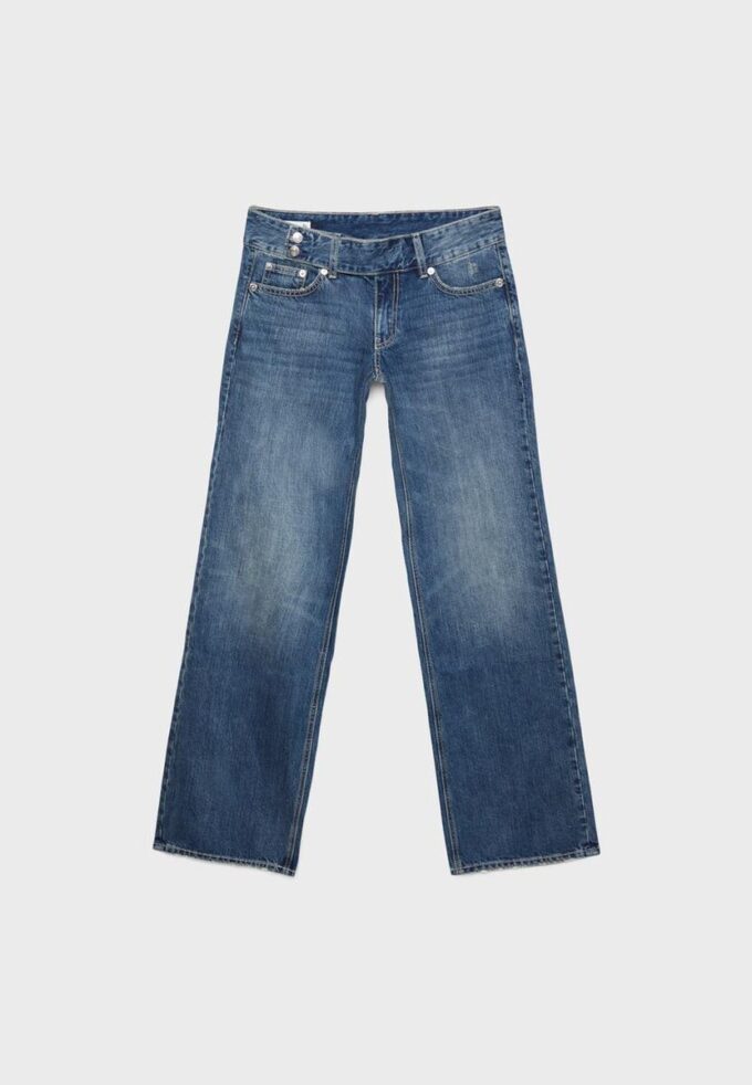 Low-Waist Straight-Leg Hammer-Loop Jeans Low-Waist Straight-Leg Hammer-Loop Jeans