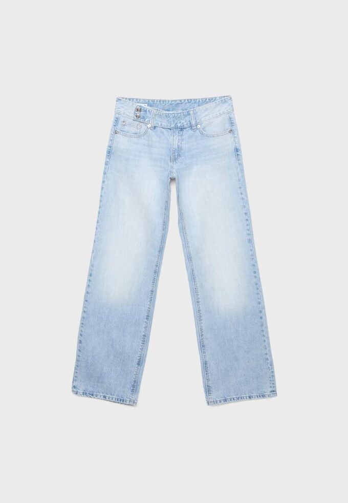 Low-Waist Straight-Leg Hammer-Loop Jeans Low-Waist Straight-Leg Hammer-Loop Jeans