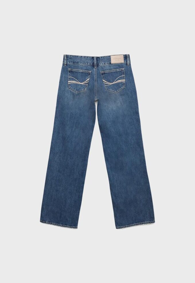 Low-Waist Straight-Leg Hammer-Loop Jeans Low-Waist Straight-Leg Hammer-Loop Jeans