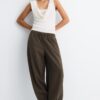Lyocell Sarouel Trousers Lyocell Sarouel Trousers