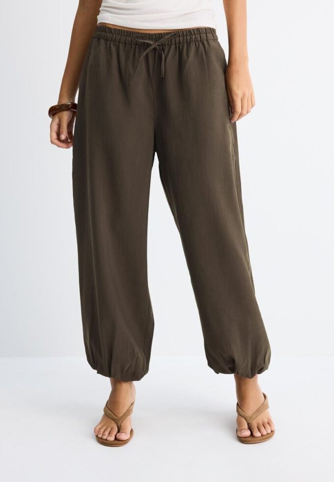 Lyocell Sarouel Trousers Lyocell Sarouel Trousers