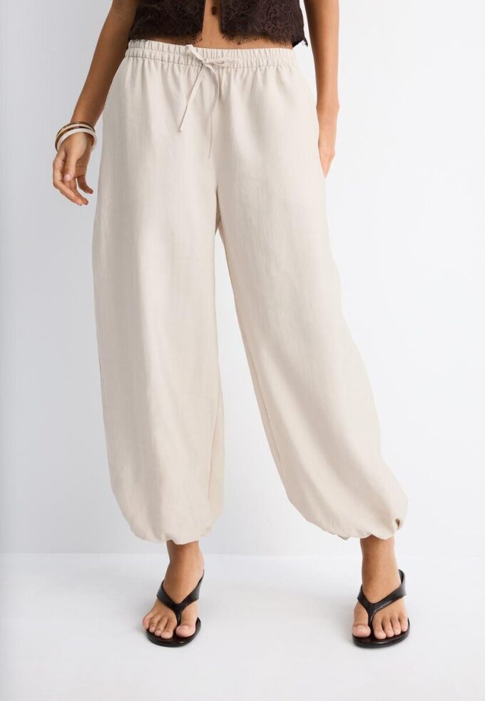 Lyocell Sarouel Trousers Lyocell Sarouel Trousers