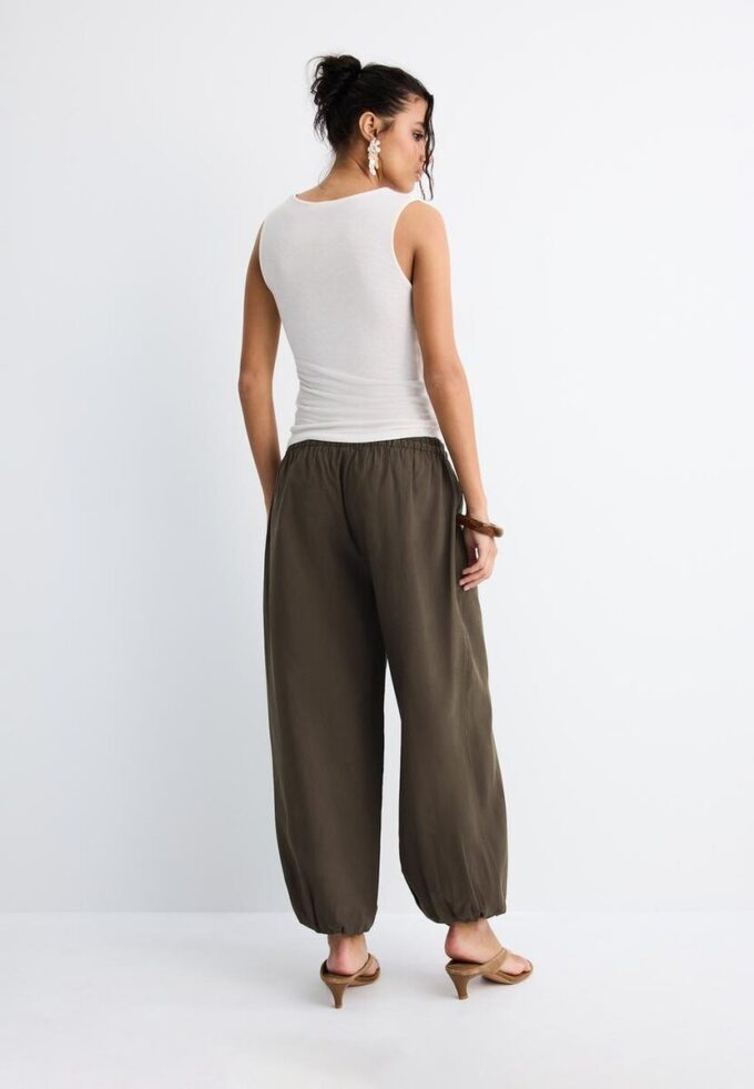 Lyocell Sarouel Trousers Lyocell Sarouel Trousers
