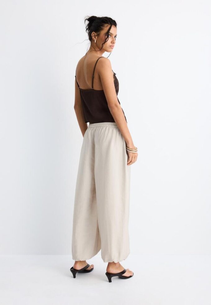 Lyocell Sarouel Trousers Lyocell Sarouel Trousers