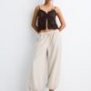 Lyocell Sarouel Trousers Lyocell Sarouel Trousers