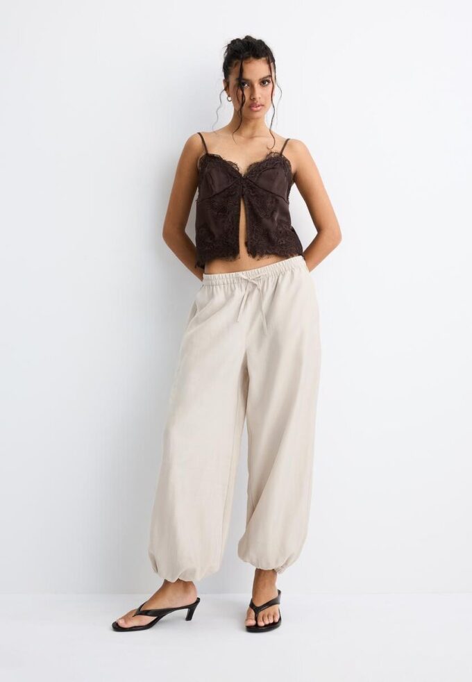 Lyocell Sarouel Trousers Lyocell Sarouel Trousers