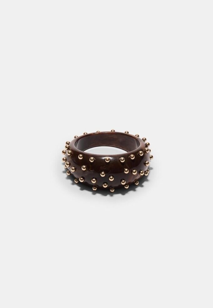 Maxi Rigid Studded Bracelet