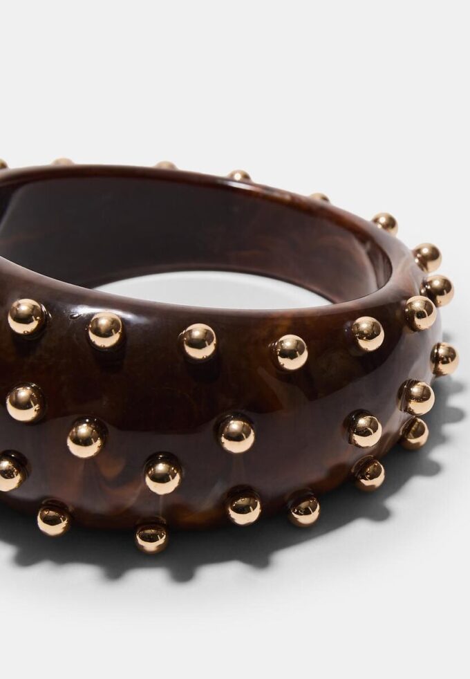 Maxi Rigid Studded Bracelet