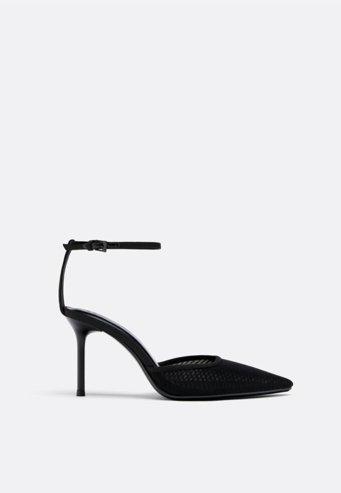 Mesh High-Heel Shoes